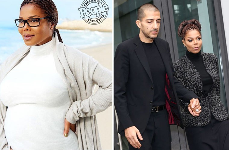 Janet Jackson mang thai con đầu lòng ở tuổi 50. Janet Jackson và tỷ phú người Qatar, Wissam Al Mana, 41 tuổi, kết hôn bí mật vào năm 2012 nhưng mãi đến đầu năm 2013 họ mới báo tin vui. (Ảnh Getty). Janet được coi là sao nữ sinh con muộn nhất ở Hollywood.